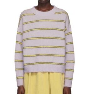 Acne Studios Striped Wool and Mohair Sweater sz XS